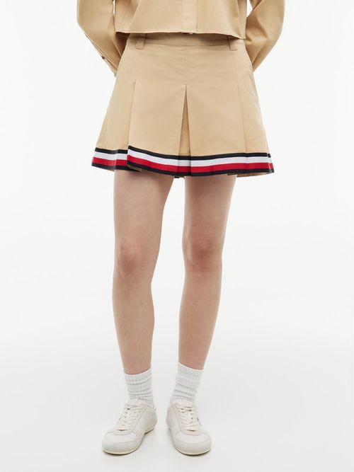 minifalda-global-stripe-con-plisado-dw0dw22969-ab9