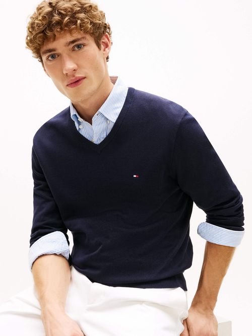 sueter-cuello-v-con-logo-para-hombre-tommy-hilfiger-mw0mw42249-dw5