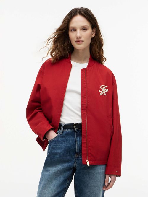cazadora-bomber-de-sarga-con-aplicacion-de-logo-tommy-hilfiger-ww0ww49846-xnn